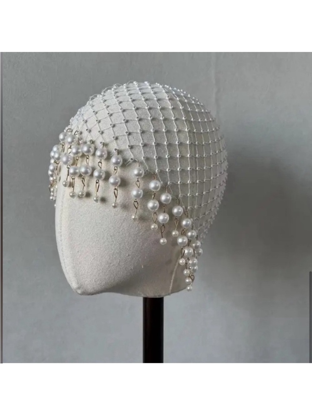 Handmade Wedding Pearl headpiece 💕✨✨✨ - Picture 4 of 4